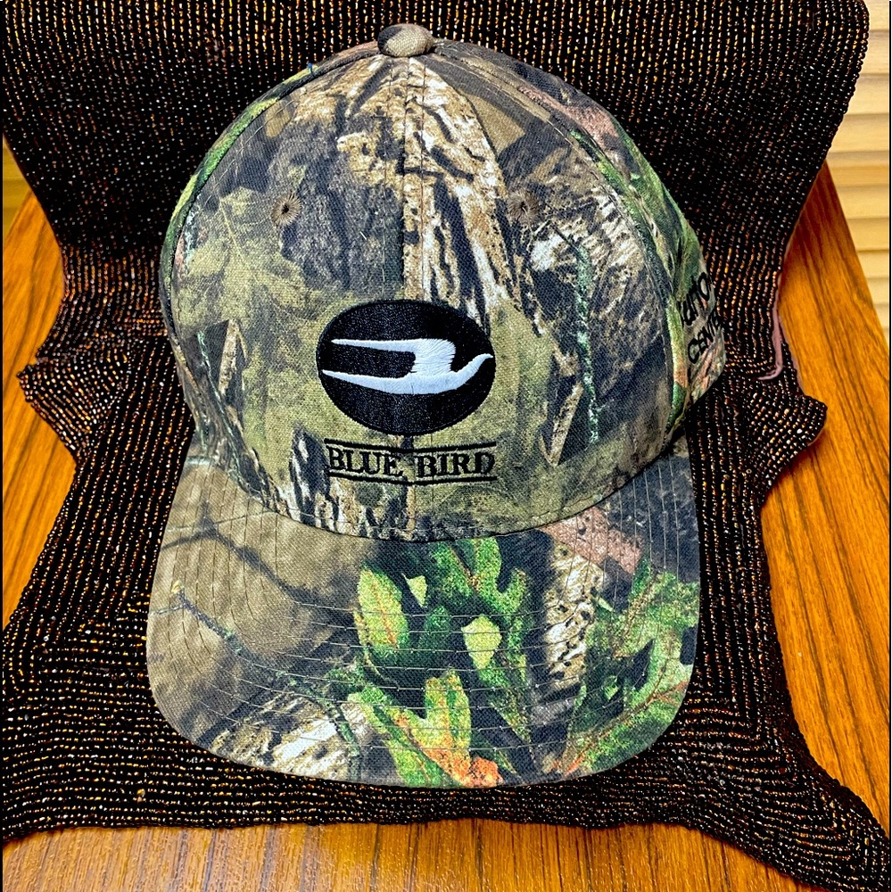BLUE BIRD CAMOUFLAGE HAT